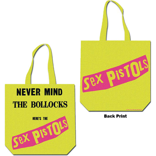 THE SEX PISTOLS COTTON TOTE BAG: NEVER MIND THE BOLLOCKS