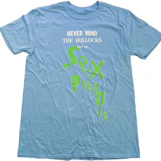 THE SEX PISTOLS UNISEX T-SHIRT: NMTB DROP LOGO