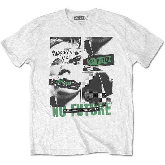 THE SEX PISTOLS UNISEX T-SHIRT: NO FUTURE