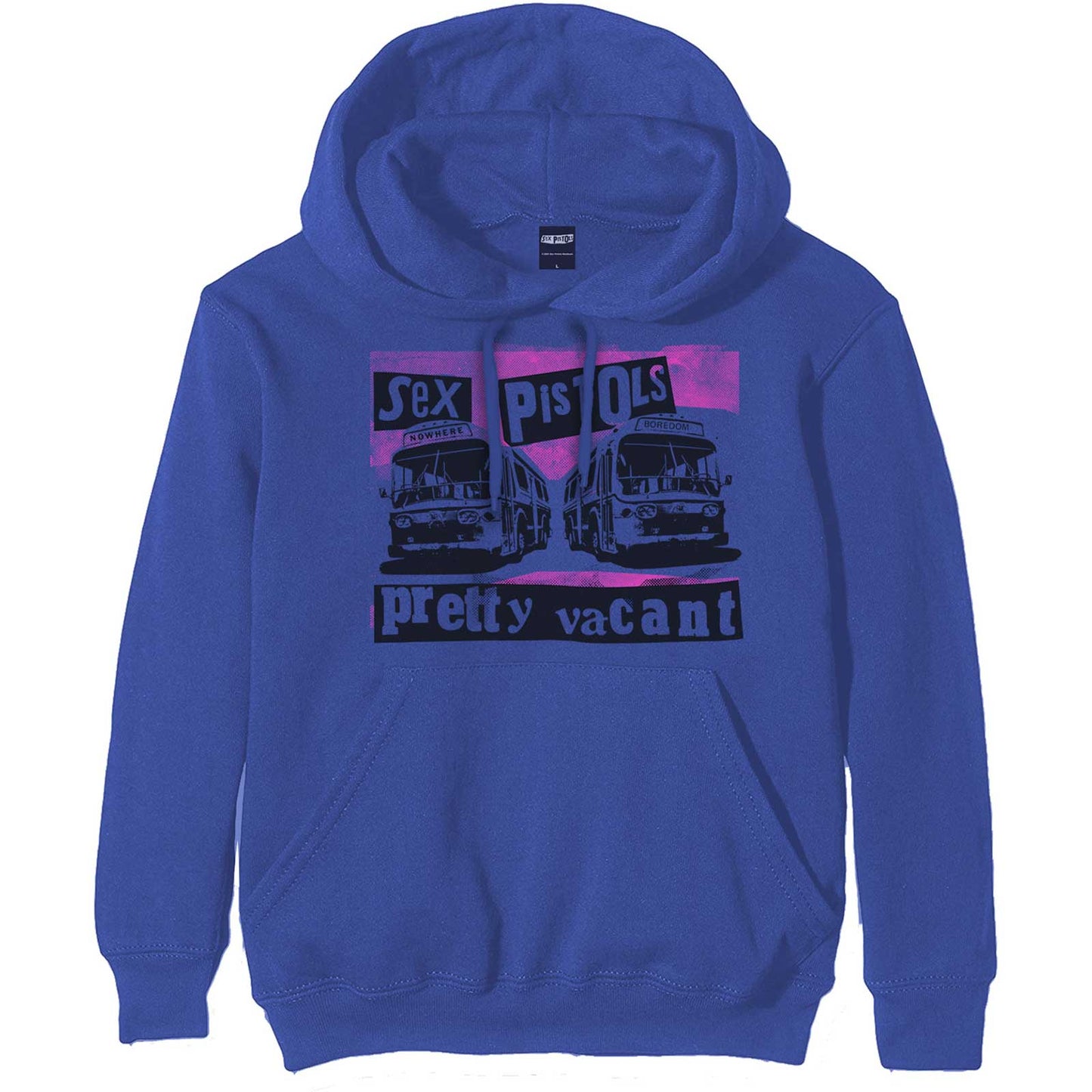 THE SEX PISTOLS UNISEX PULLOVER HOODIE: PRETTY VACANT COACHES