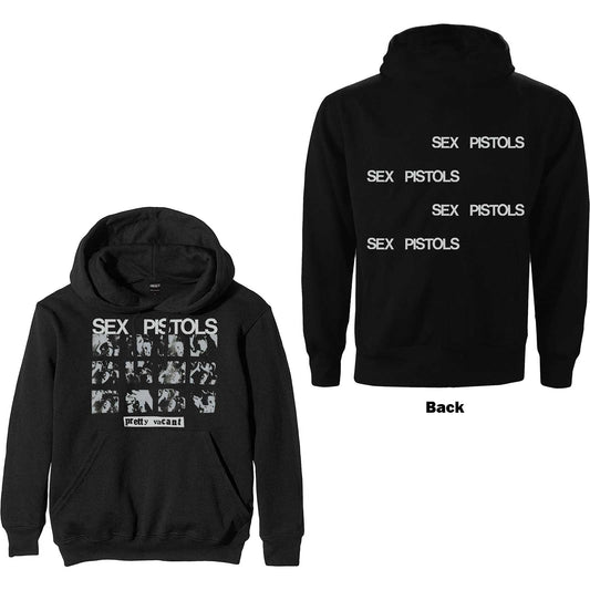 THE SEX PISTOLS UNISEX PULLOVER HOODIE: PRETTY VACANT