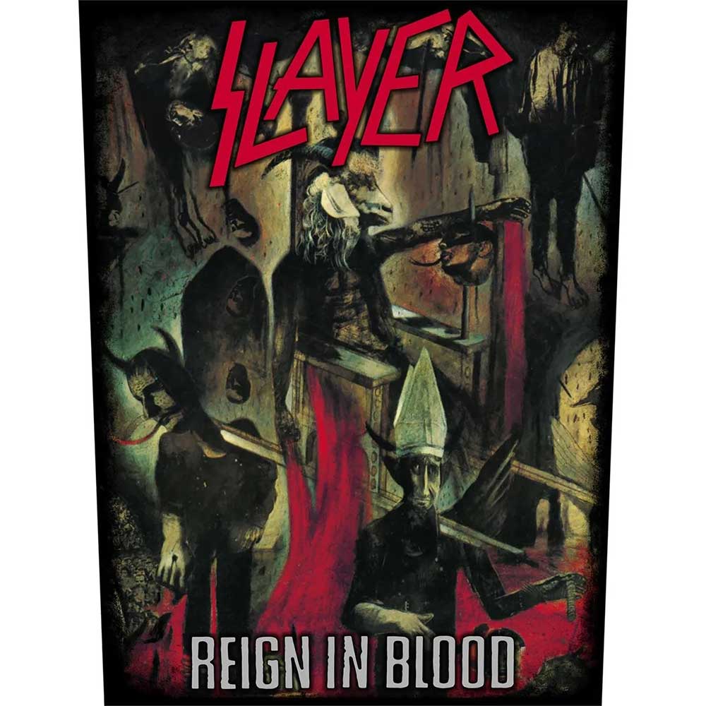 SLAYER BACK PATCH: REIGN IN BLOOD