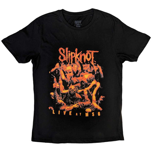 Slipknot Live At Msg Orange Unisex T-Shirt