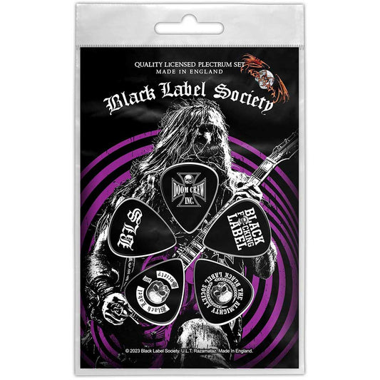 Black Label Society Zakk Wylde Plectrum Pack
