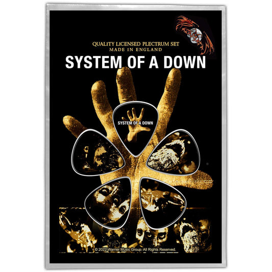 System of a Down Hand Plectrum Pack