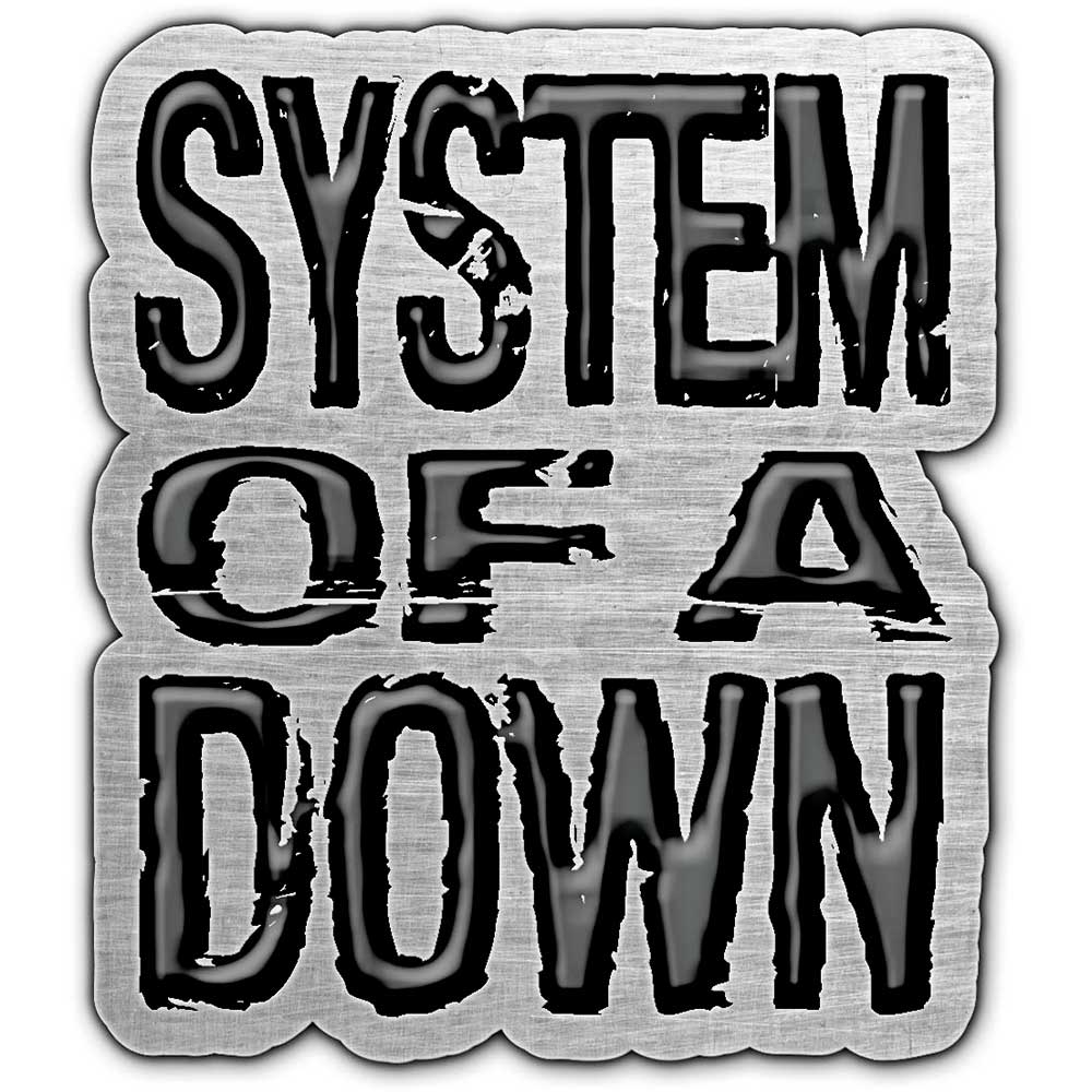 System of a Down Logo Pin Badge