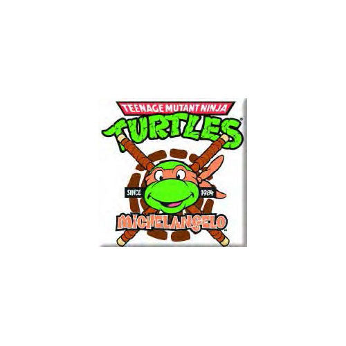 TEENAGE MUTANT NINJA TURTLES FRIDGE MAGNET: MICHELANGELO