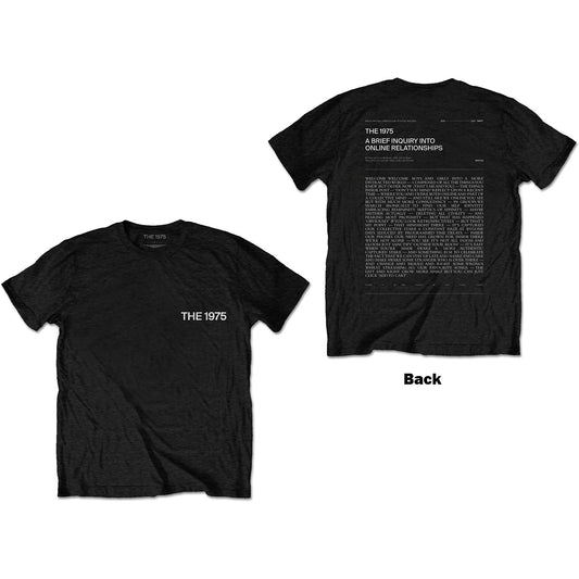 THE 1975 UNISEX T-SHIRT: A BRIEF INQUIRY