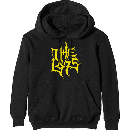 THE 1975 UNISEX PULLOVER HOODIE: GOLD LOGO