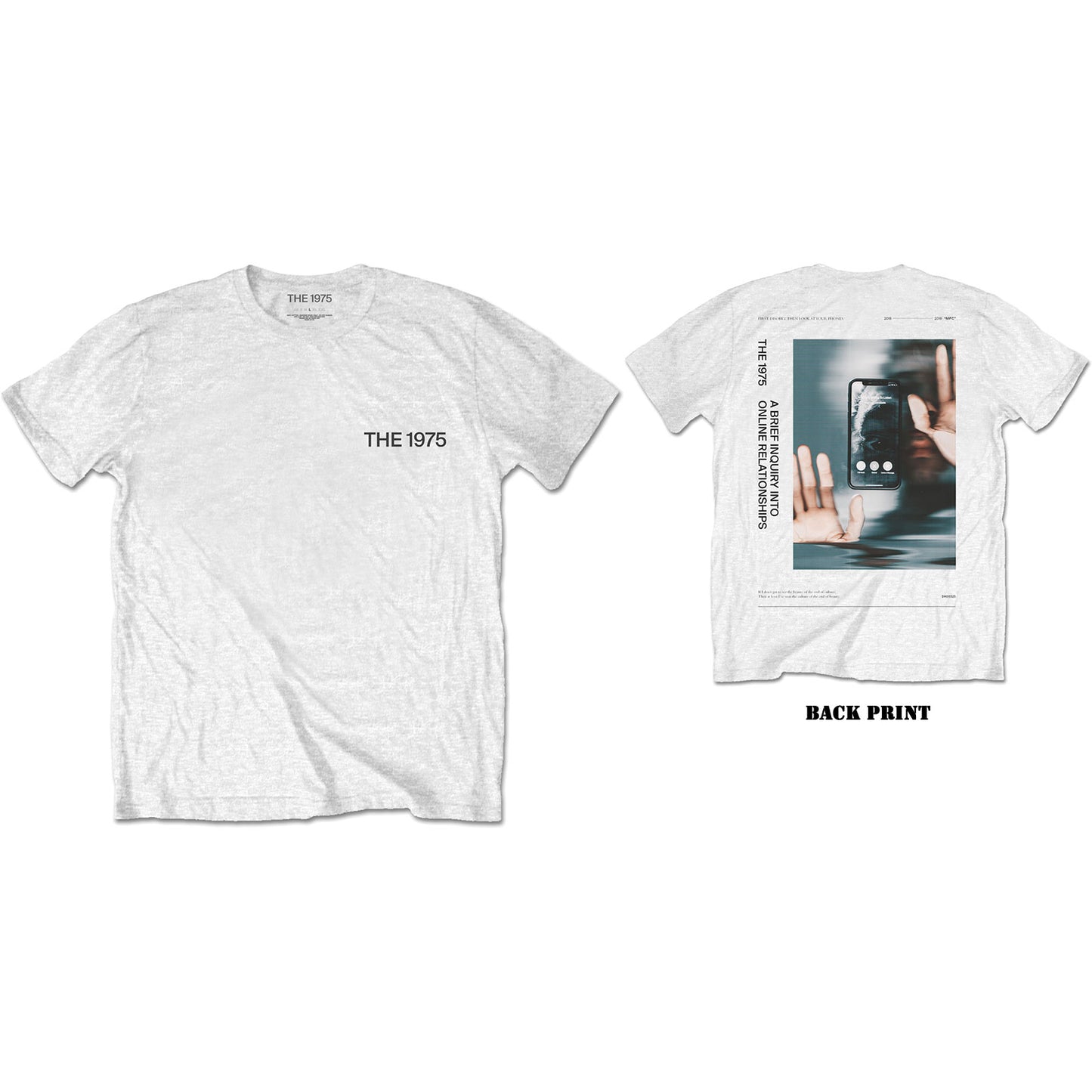 THE 1975 UNISEX T-SHIRT: ABIIOR SIDE FACE TIME