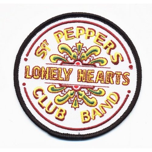 THE BEATLES STANDARD PATCH: SGT PEPPER DRUM