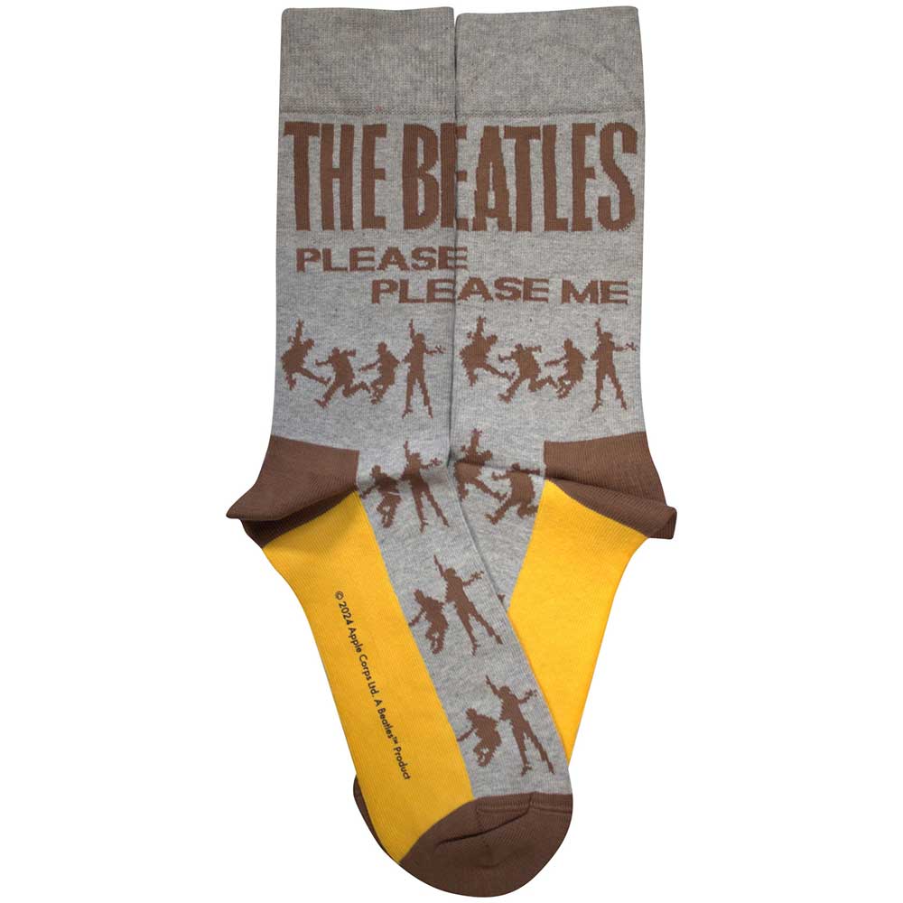 The Beatles Unisex Ankle Socks: Please Please Me Silhouettes