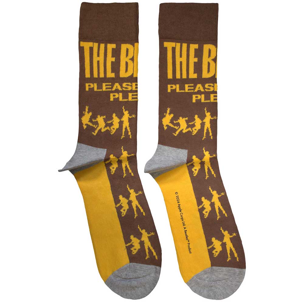 The Beatles Unisex Ankle Socks: Please Please Me Silhouettes