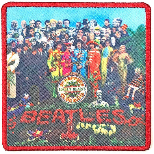 THE BEATLES STANDARD PATCH: SGT PEPPER'S…. ALBUM COVER