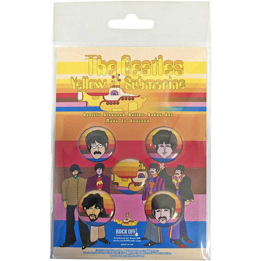 The Beatles Yellow Submarine Portrait Badge Pack