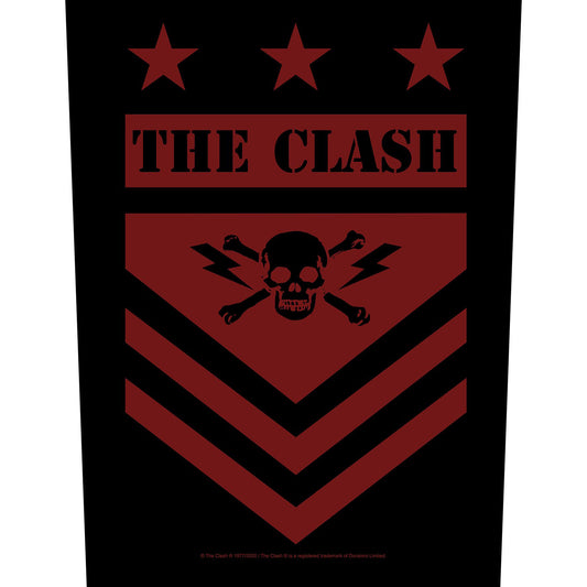 THE CLASH BACK PATCH: MILITARY SHIELD