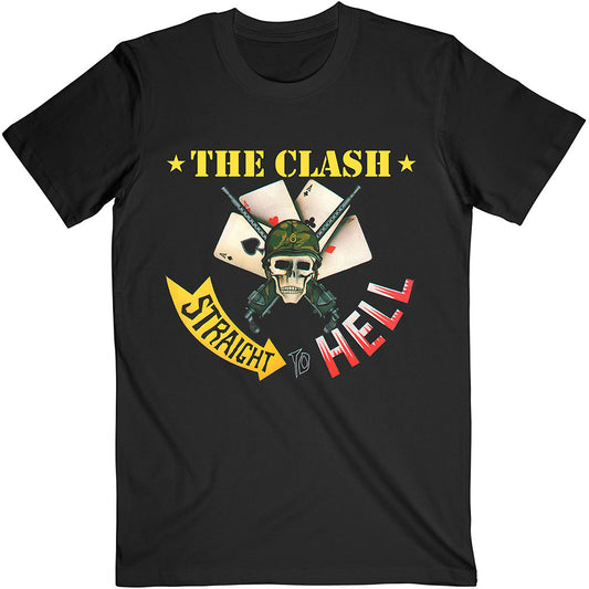 The Clash Straight To Hell Single Unisex T-Shirt