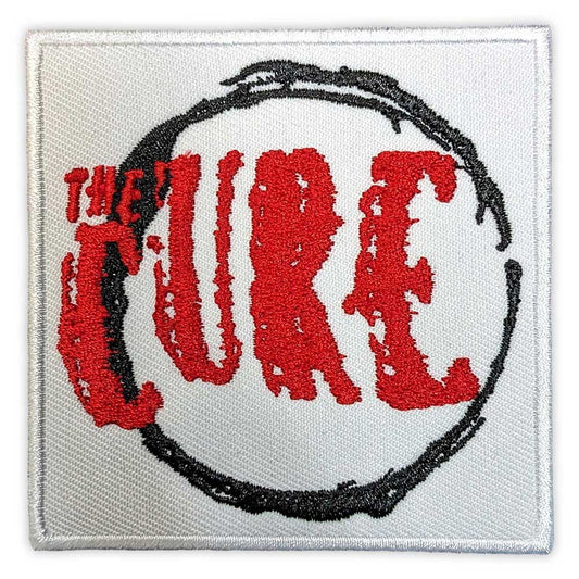 The Cure Woven Patch: Circle Logo