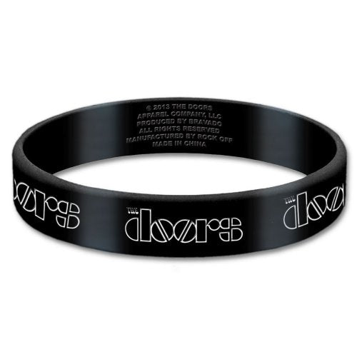 THE DOORS GUMMY WRISTBAND: LOGO