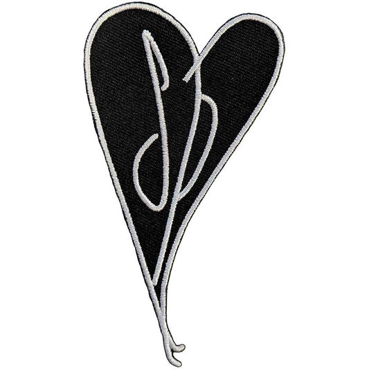 The Smashing Pumpkins Gish Heart Woven Patch