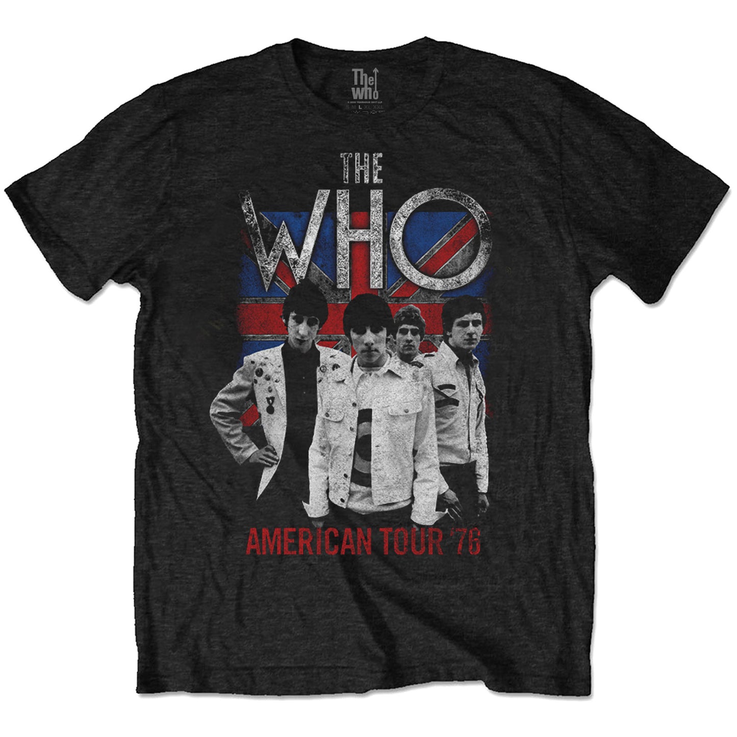 THE WHO UNISEX T-SHIRT: AMERICAN TOUR '79