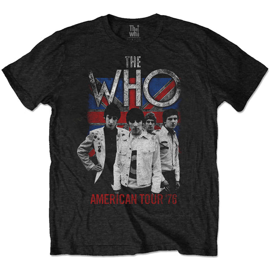 THE WHO UNISEX T-SHIRT: AMERICAN TOUR '79