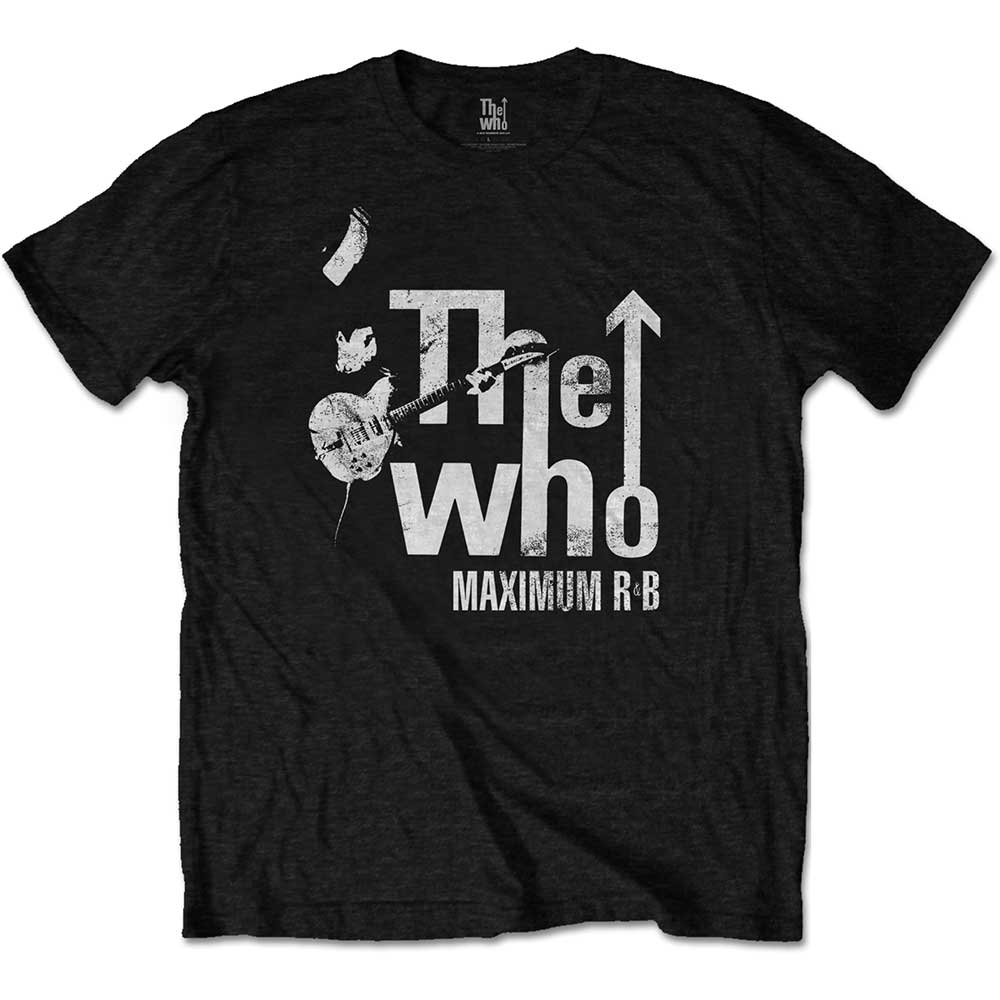 THE WHO UNISEX T-SHIRT: MAXIMUM R&B