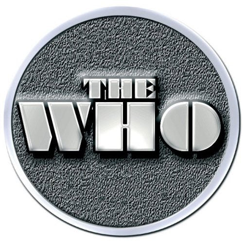 THE WHO PIN BADGE: STENCIL