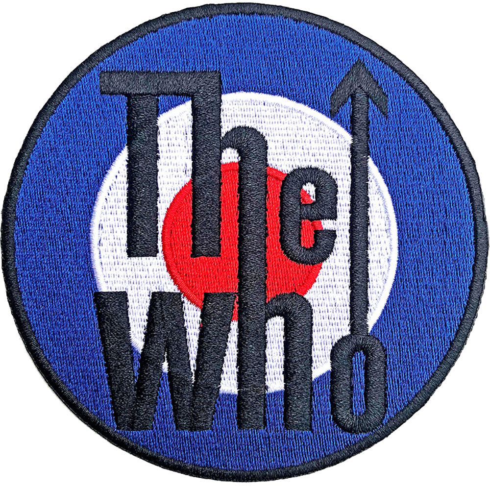 THE WHO STANDARD PATCH: TARGET LOGO BORDERED