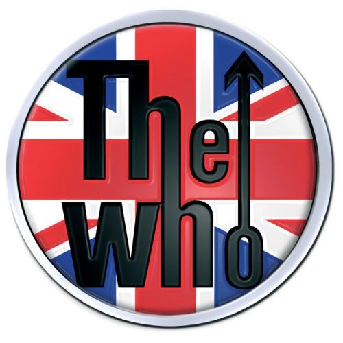 THE WHO PIN BADGE: UNION JACK
