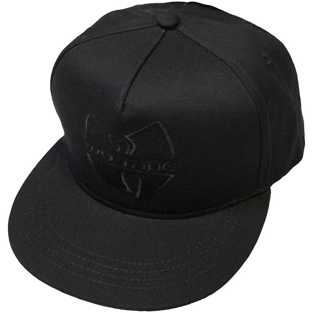 Wu-Tang Clan Black Logo Snapback Cap
