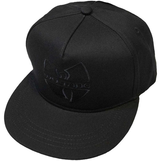 Wu-Tang Clan Black Logo Snapback Cap