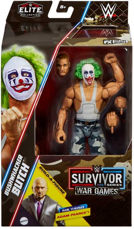 WWE Bushwhacker Butch Elite Collection Survivor Series Figure