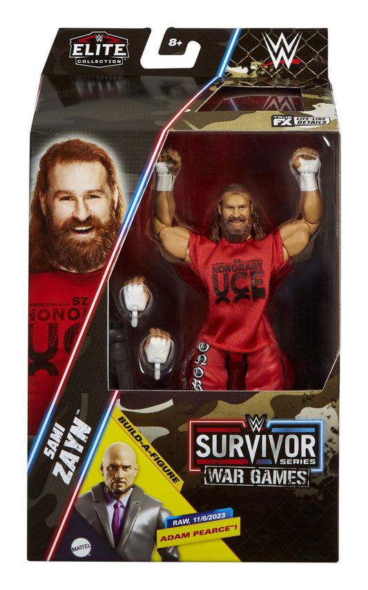 WWE Sami Zayn Elite Collection Survivor Series Figure