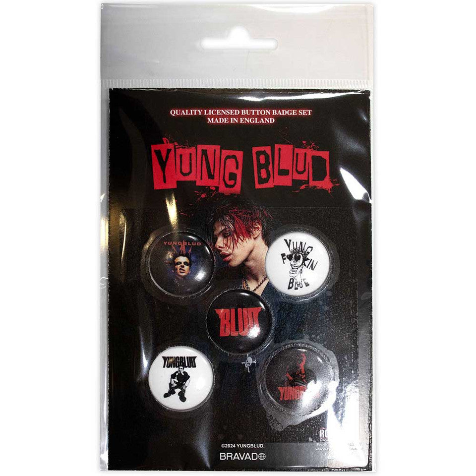 Yungblud Logos Button Badge Pack