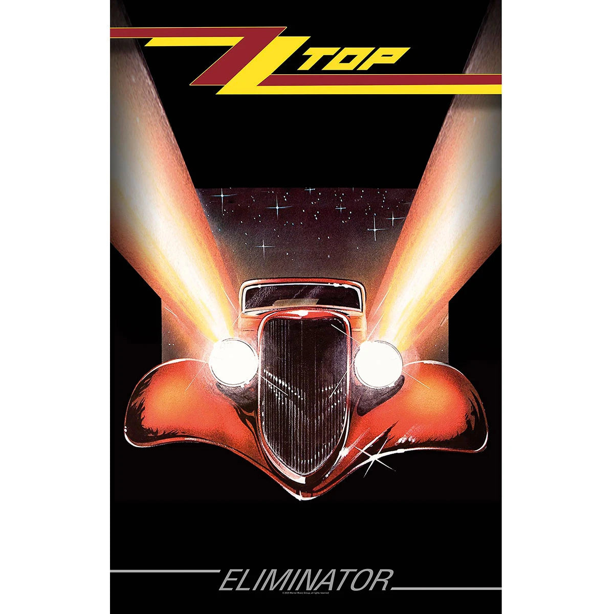 ZZ Top Eliminator Textile Poster