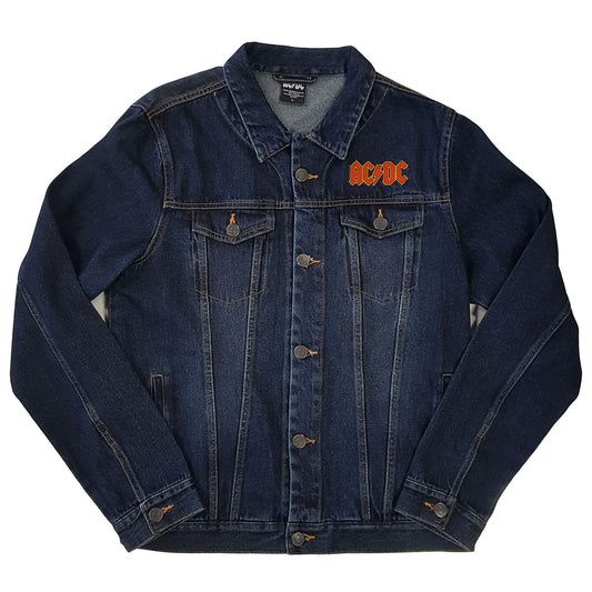 AC/DC UNISEX DENIM JACKET: ABOUT TO ROCK