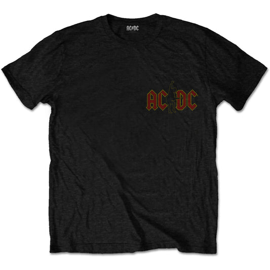 AC/DC UNISEX T-SHIRT: HARD AS ROCK