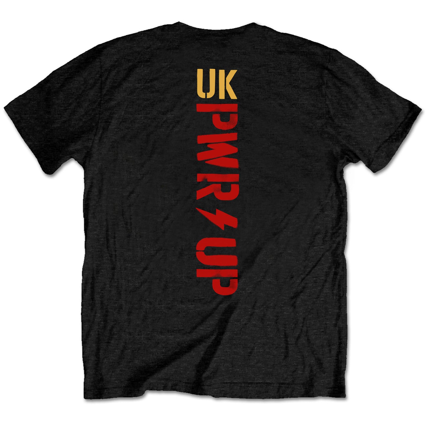 AC/DC UNISEX T-SHIRT: PWR-UP (BACK PRINT)