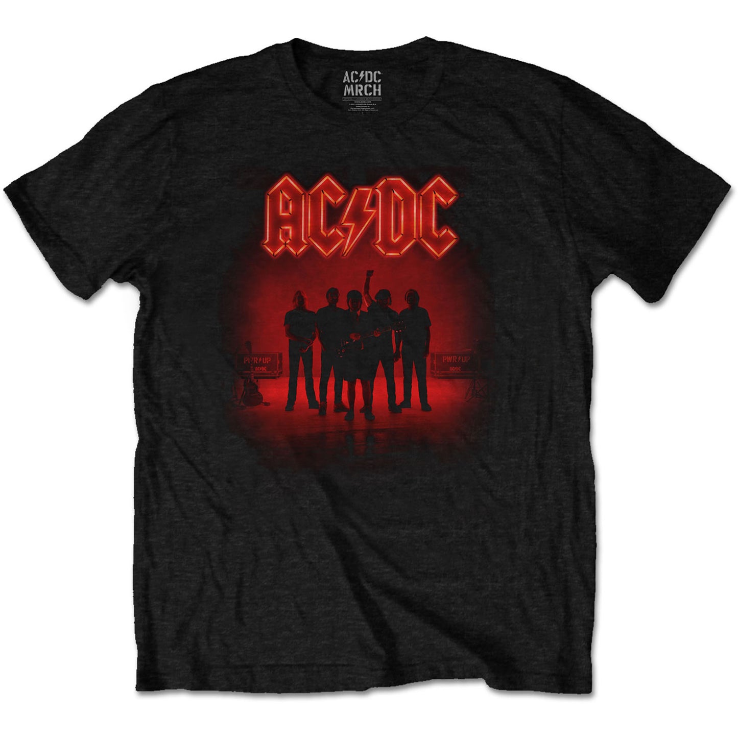 AC/DC UNISEX T-SHIRT: PWR-UP (BACK PRINT)