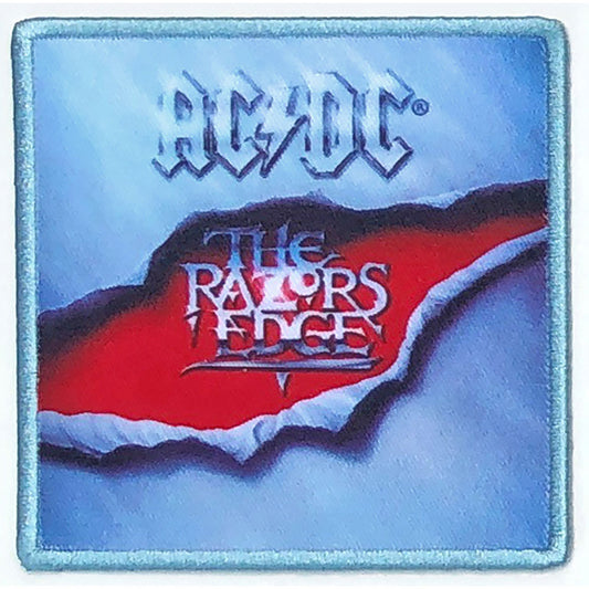 ACDC STANDARD PATCH: THE RAZORS EDGE (ALBUM COVER)