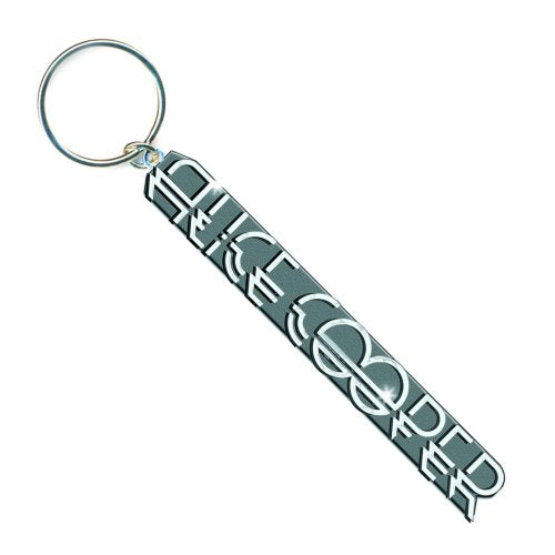 ALICE COOPER KEYCHAIN: DECO LOGO (DIE-CAST RELIEF)