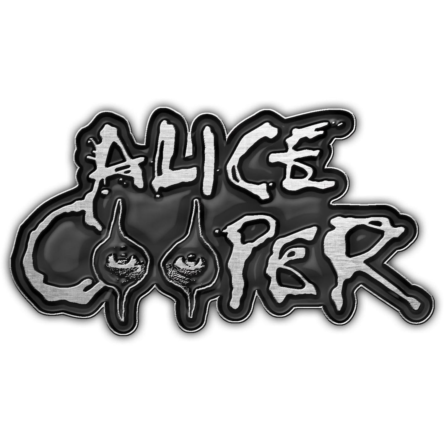 ALICE COOPER PIN BADGE: EYES