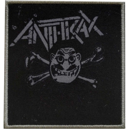 ANTHRAX STANDARD PATCH: CROSS BONES