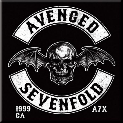 AVENGED SEVENFOLD FRIDGE MAGNET: DEATH BAT CREST