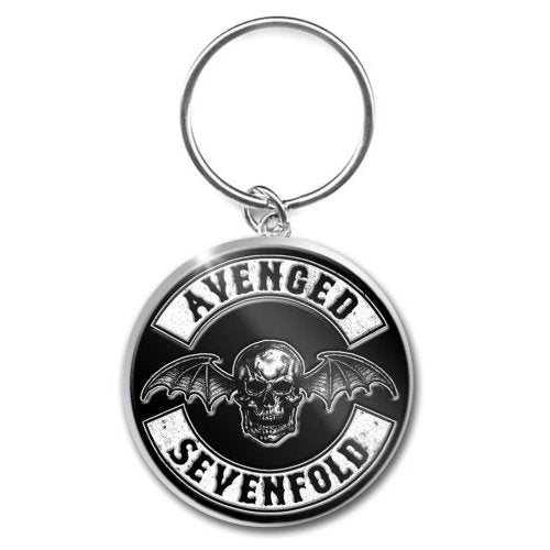 AVENGED SEVENFOLD KEYCHAIN: DEATH BAT CREST
