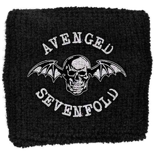 Avenged Sevenfold Embroidered Wristband: Death Bat
