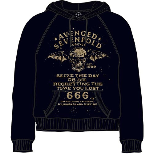 AVENGED SEVENFOLD UNISEX PULLOVER HOODIE: SEIZE THE DAY
