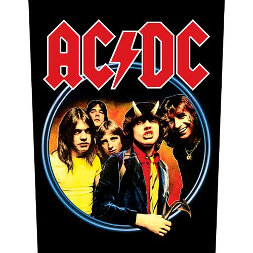 ACDC BACK PATCH: HIGHWAY TO HELL