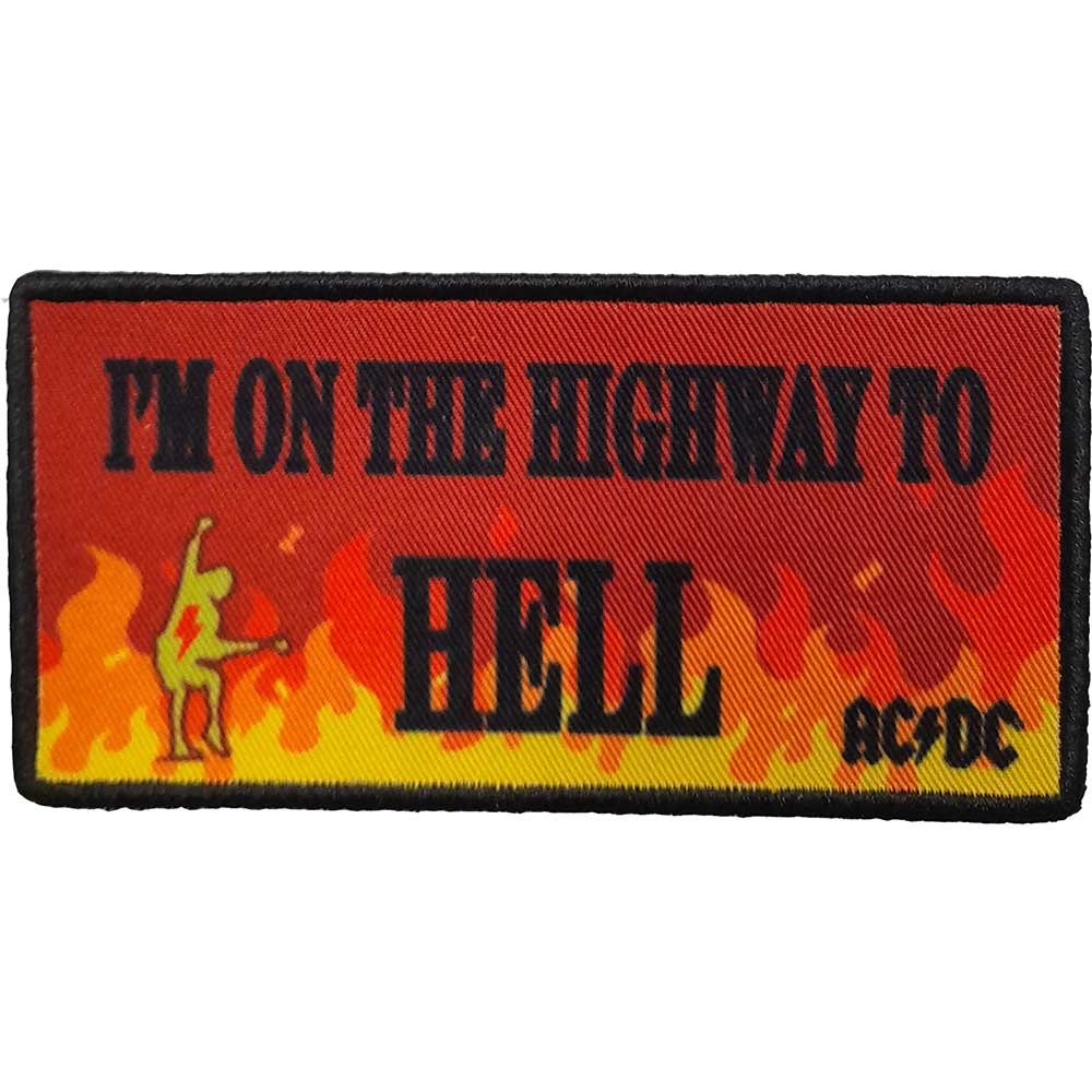 ACDC I'm on the Highway To Hell Patch